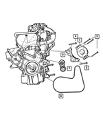 R4727324AC - Electrical: Engine Generator, Remanufactured for Chrysler: Voyager | Dodge: Caravan Image