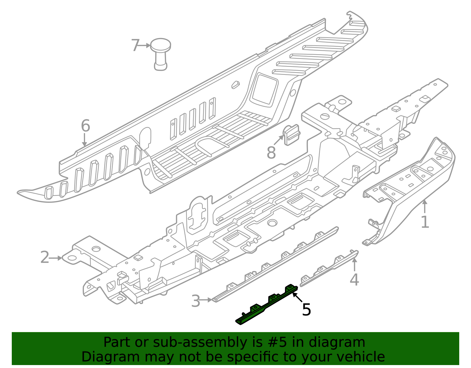 N1WZ-17F774-A - Bumper Extension 2024-2025 Ford Ranger | Online