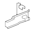 15834457 - Body: Rear Extension for Chevrolet: Malibu | Saturn: Aura Image