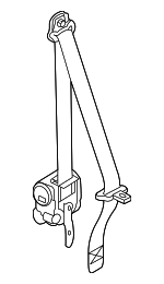 888102C760LK - : 2007-2008 Hyundai Tiburon - Lap &amp; Shoulder Belt for Hyundai: Tiburon Image