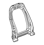 13580631 - Body: Seat Back Frame for Chevrolet: Caprice, Volt Image
