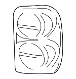 55157060AG - Electrical: Tail Lamp Assembly for Jeep: Liberty Image