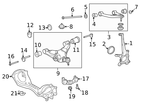 Suspension Components for 2013 Lexus LX570 #0