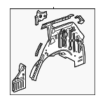 84652842 - Body: Wheelhouse Assembly for GMC: Terrain Image
