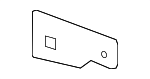 66113TJBA00ZZ - Body: Rear Body Panel Plate for Acura Image