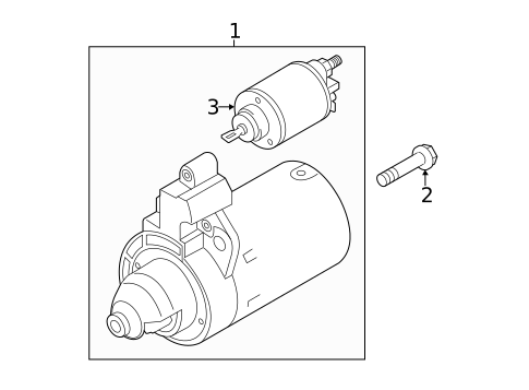 Starter for 2025 Audi A3 Quattro #0