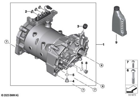 Electric Motor for 2024 BMW-Motorrad CE #0