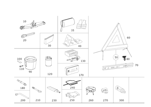 Tools and Accessories for 2017 Mercedes-Benz Maybach S550 #0