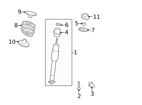 Shocks & Components for 2011 Buick Lucerne #0
