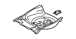 52129SL00A9P - Body: Rear Floor Pan for Subaru Image