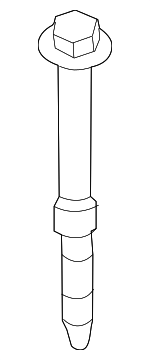 D65153317 - Body: Inner Rail Mount Bolt for Mazda: 2 Image
