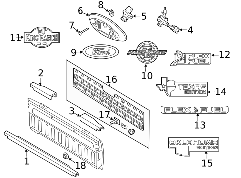 Parking Aid for 2012 Ford F-250 Super Duty #1