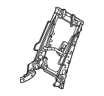7101860770 - : Seat Back Frame for Lexus: LX600, LX700h Image