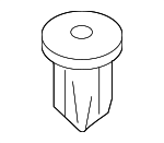 51416989691 - Body: Door Trim Panel Retainer for BMW Image