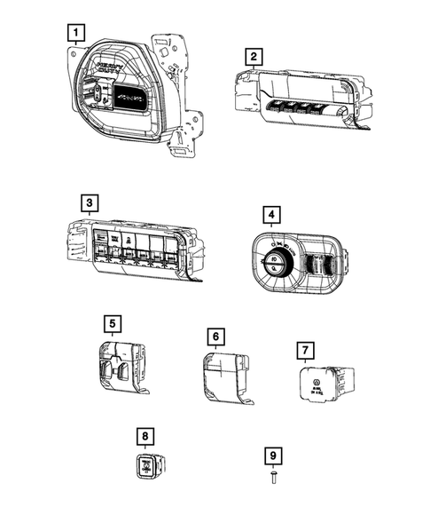 Switches for 2021 Ram 2500 #2
