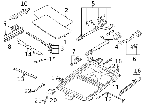 Sunroof for 2000 BMW M5 #0