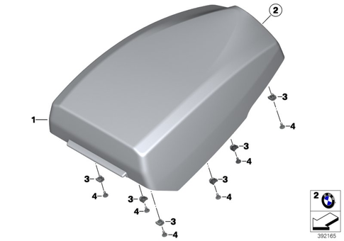 Motorcycle Trim Section, Windshield for 2021 BMW-Motorrad R 1250 RT #38