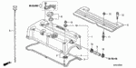 17153RAAA02 - Engine: TUBE, BREATHER for Honda Image