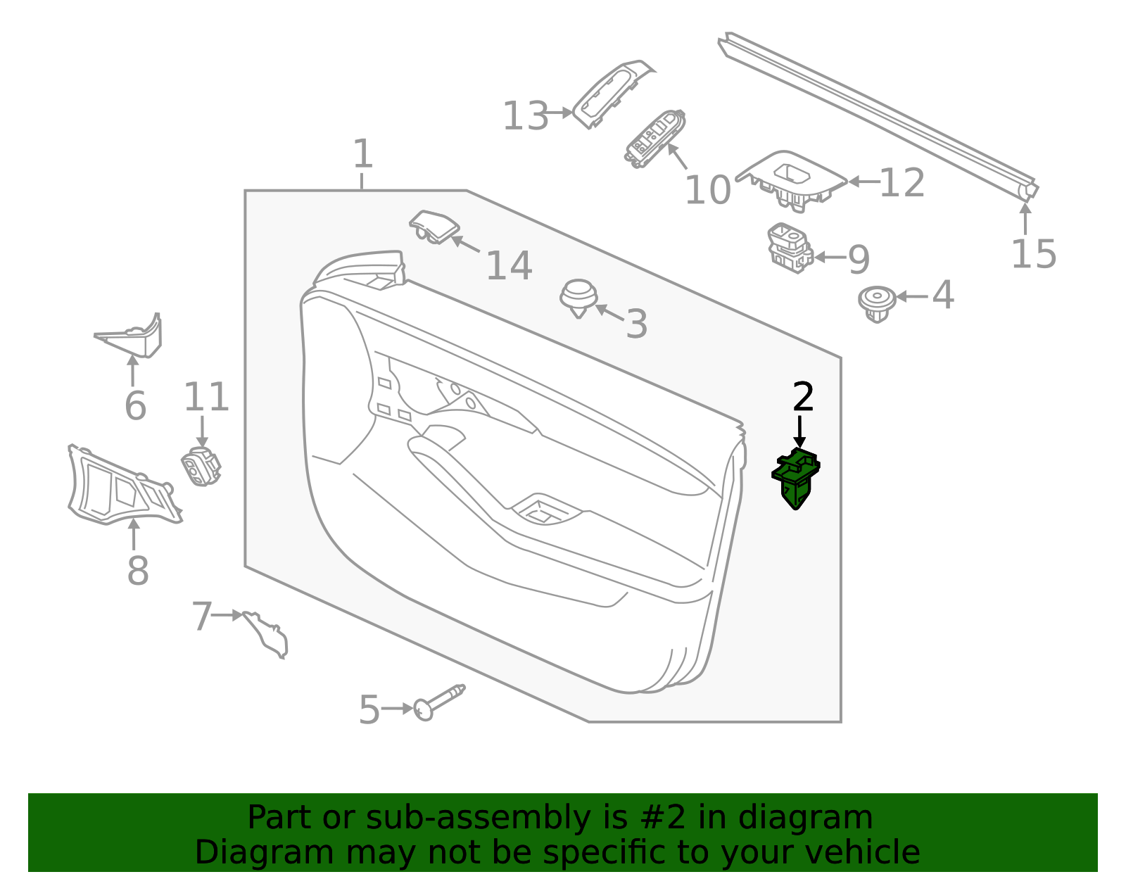 BCJH-68-AB1 - Door Trim Panel Fastener - 2019-2025 Mazda | Mazda Swag