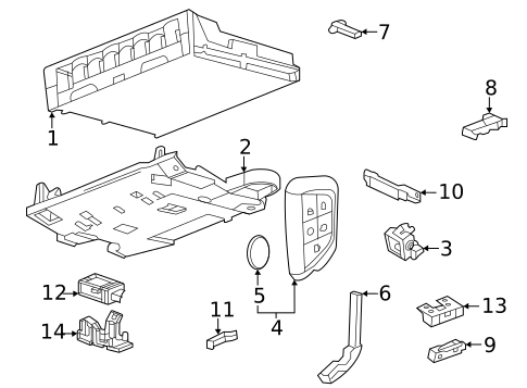 Electrical Components for 2025 Cadillac OPTIQ #9