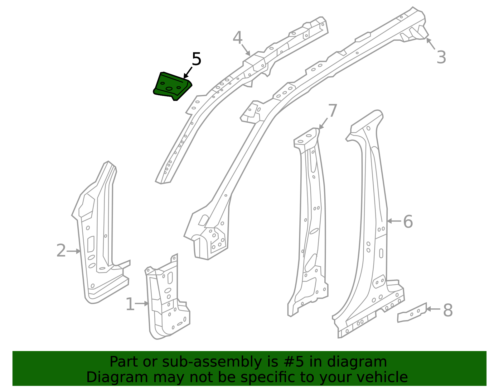 31416344 - High-Quality Body A-Pillar Bracket for 2016-2026 Volvo XC90 ...
