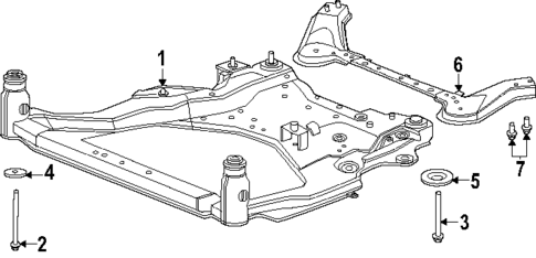 Suspension Mounting for 2025 Nissan Murano #0