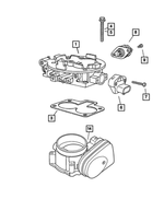 53041120 - : Throttle Body To Intake Gasket for Mopar Image