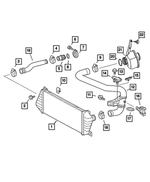 5126043AA - : Mounting Clamp for Mopar Image