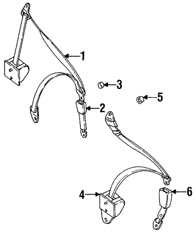 9288030910270B - Electrical: Buckle for Porsche Image
