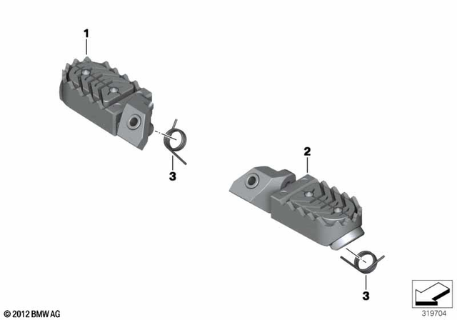 46718526107 - Design: Torsion spring for BMW-Motorrad Image