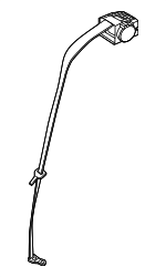 95C857805EOO3 - : Three Point Safety Belt Meranti Brown for Porsche: Macan Image