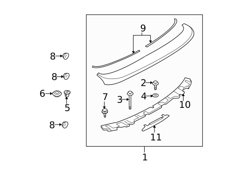 Spoiler for 2009 Mazda CX-9 #0