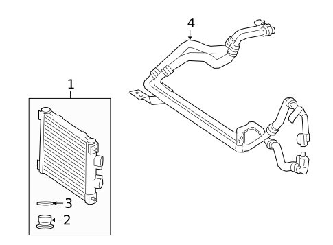 Engine Oil Cooler for 2019 Mercedes-Benz G 63 AMG&reg; #0