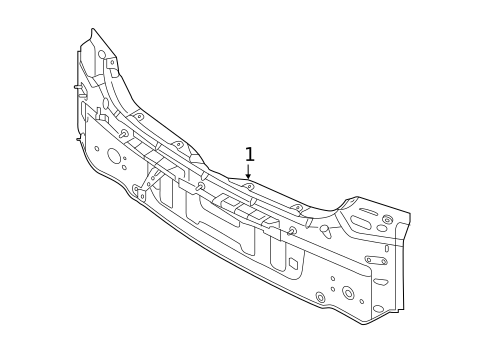 Rear Body for 2019 Hyundai Elantra GT #0