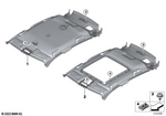 51445A1F952 - : Headliner Panoramic Glass Sunroof for BMW Image