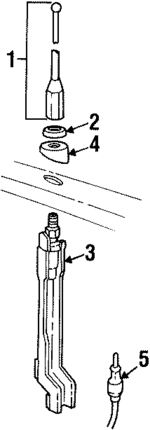 12124807 - Electrical: Cable for Buick: LeSabre | Oldsmobile: 88, LSS, Regency | Pontiac: Bonneville Image