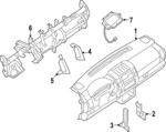 280389BU0A - : Mount Bracket for Nissan: Frontier Image