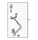 LX6Z19972R - : Discharge Line for Ford: Escape Image