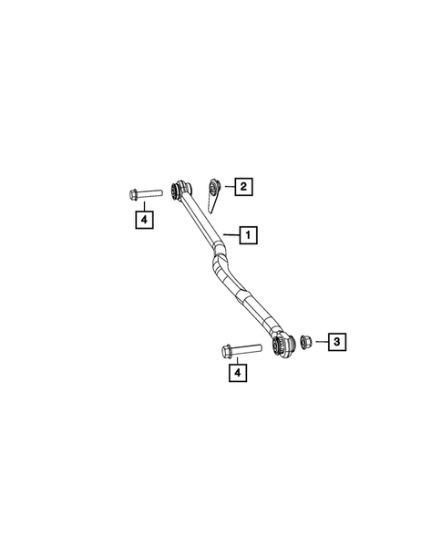 Front Stabilizer Bar for 2014 Jeep Wrangler #1