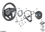 32307944547 - Steering: Sports Steer.Wheel Leather Shift Paddles for BMW Image