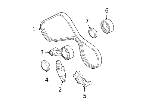 Belts & Pulleys for 2013 BMW M3 #0