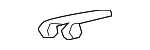 9046721004 - Engine: Vent Hose Clip for Lexus Image
