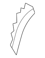 886050Z800 - Body: Seat Back Pad for Nissan: Altima Image