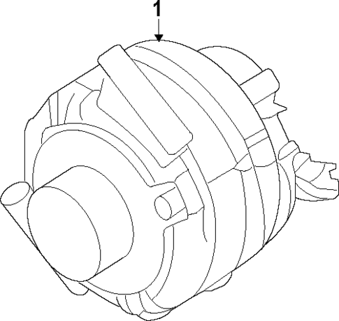 Alternator for 2019 Ford Fusion #0