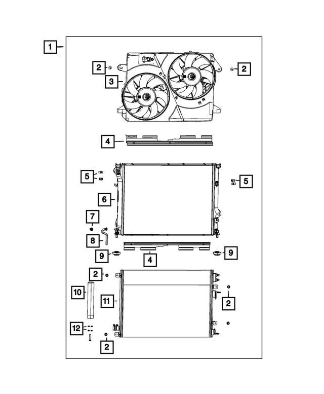 5137723AA - Cooling: Radiator Drain Hose for Mopar Image