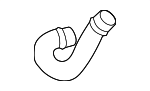 8R0145993 - Belts &amp; Cooling: Inter-cooler Pipe for Audi Image