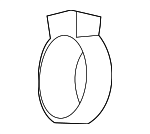 N10619901 - Cooling System: Inter-cooler Pipe Clamp for Audi Image