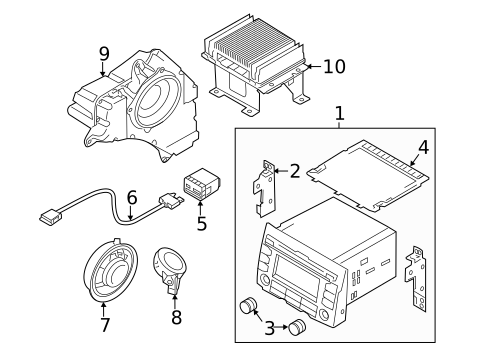 Sound System for 2012 Kia Sportage #0