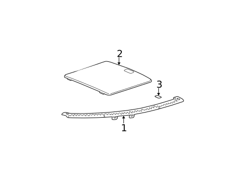 Interior Trim - Rear Body for 2002 Jeep Grand Cherokee #0
