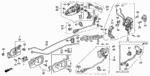 90120SM4000 - Interior/Bumper: SCREW, TAPPING for Acura Image